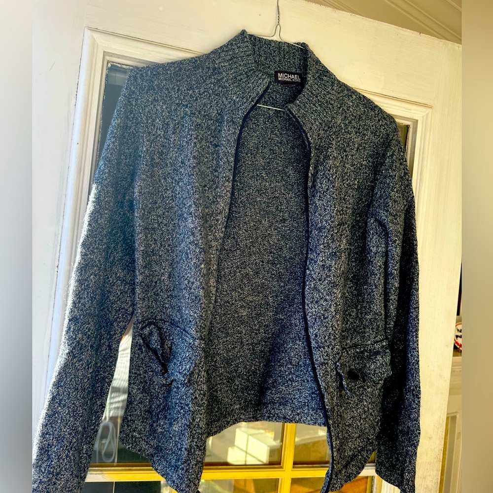 Michael kors zip up men’s sweater